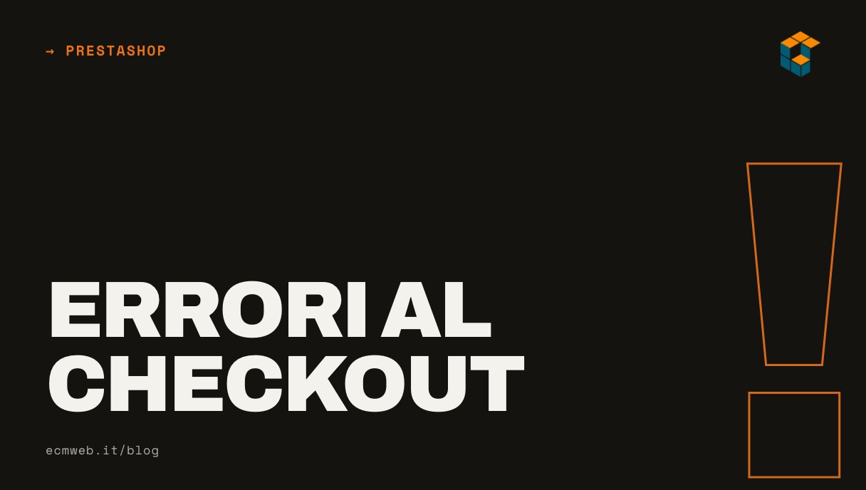 Errori al checkout PrestaShop
