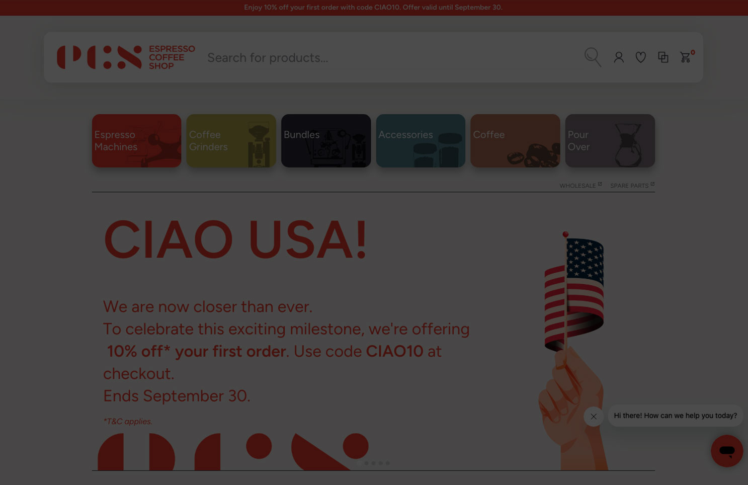 Ecommerce macchine caffe