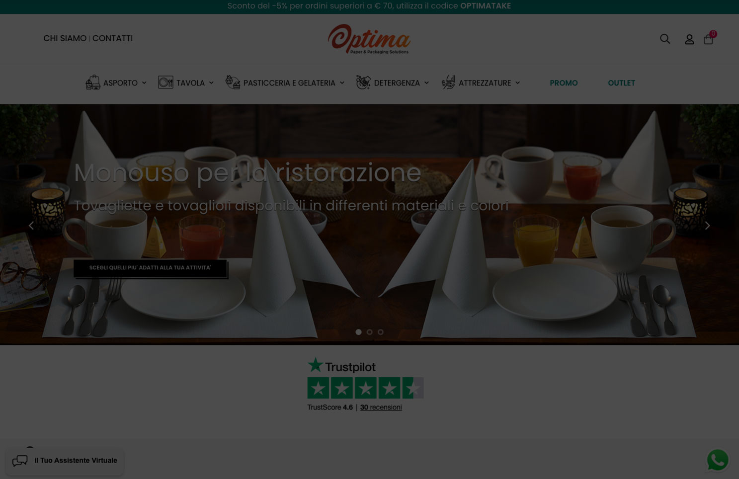 Ecommerce cioccolata