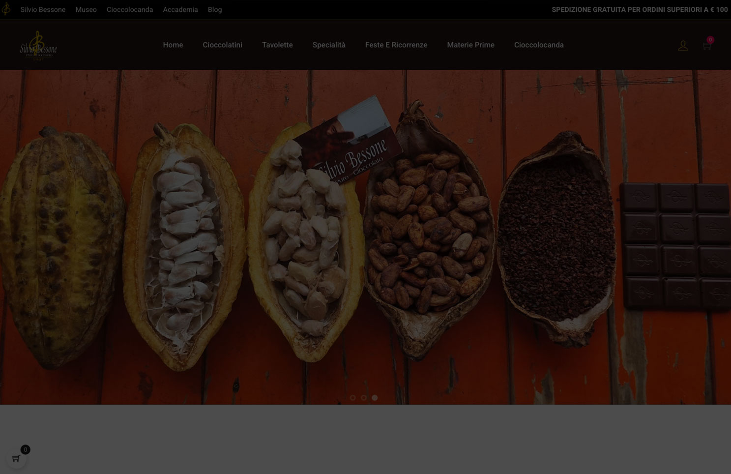 Ecommerce cioccolata